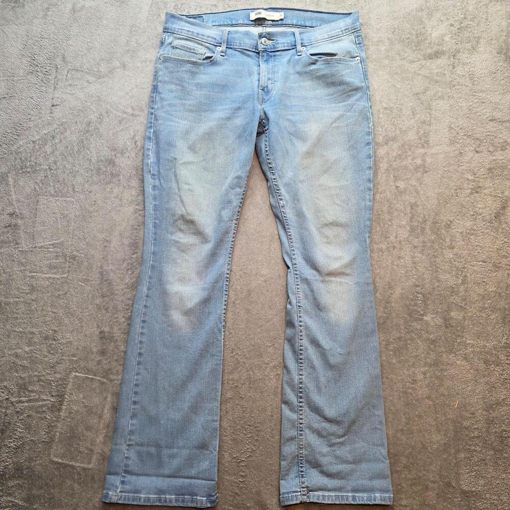 Levi's 529 Bootcut Jeans Womens 11 Blue Light Wash Mid Rise Denim Casual